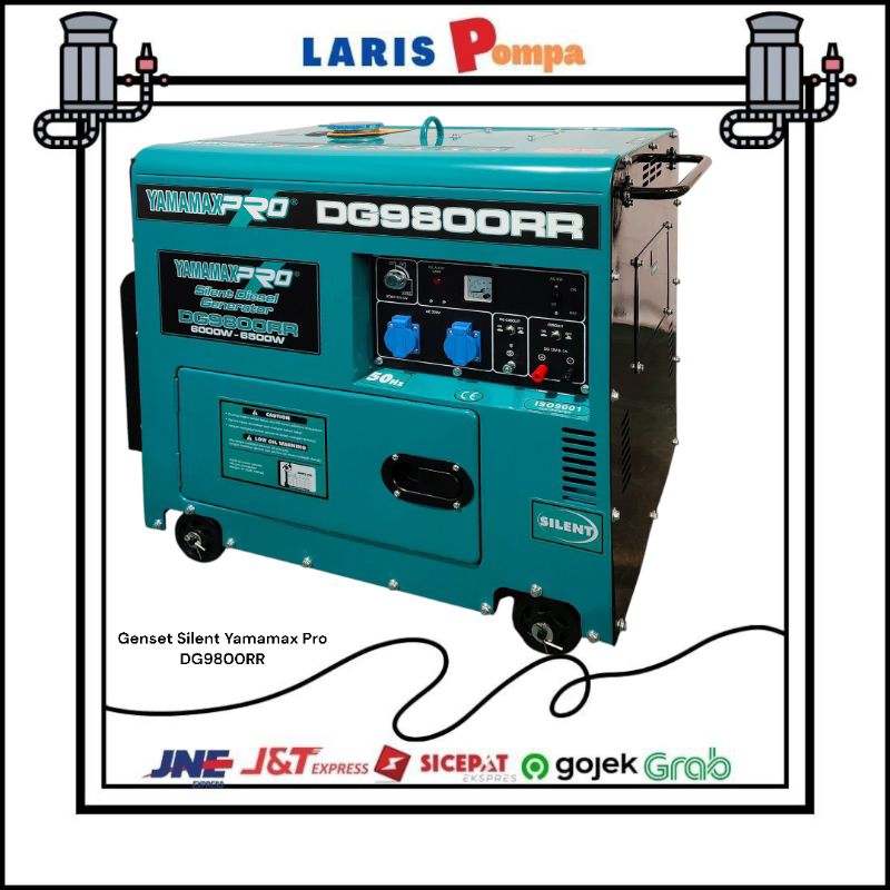 Genset Silent Yamamax Pro DG9800RR