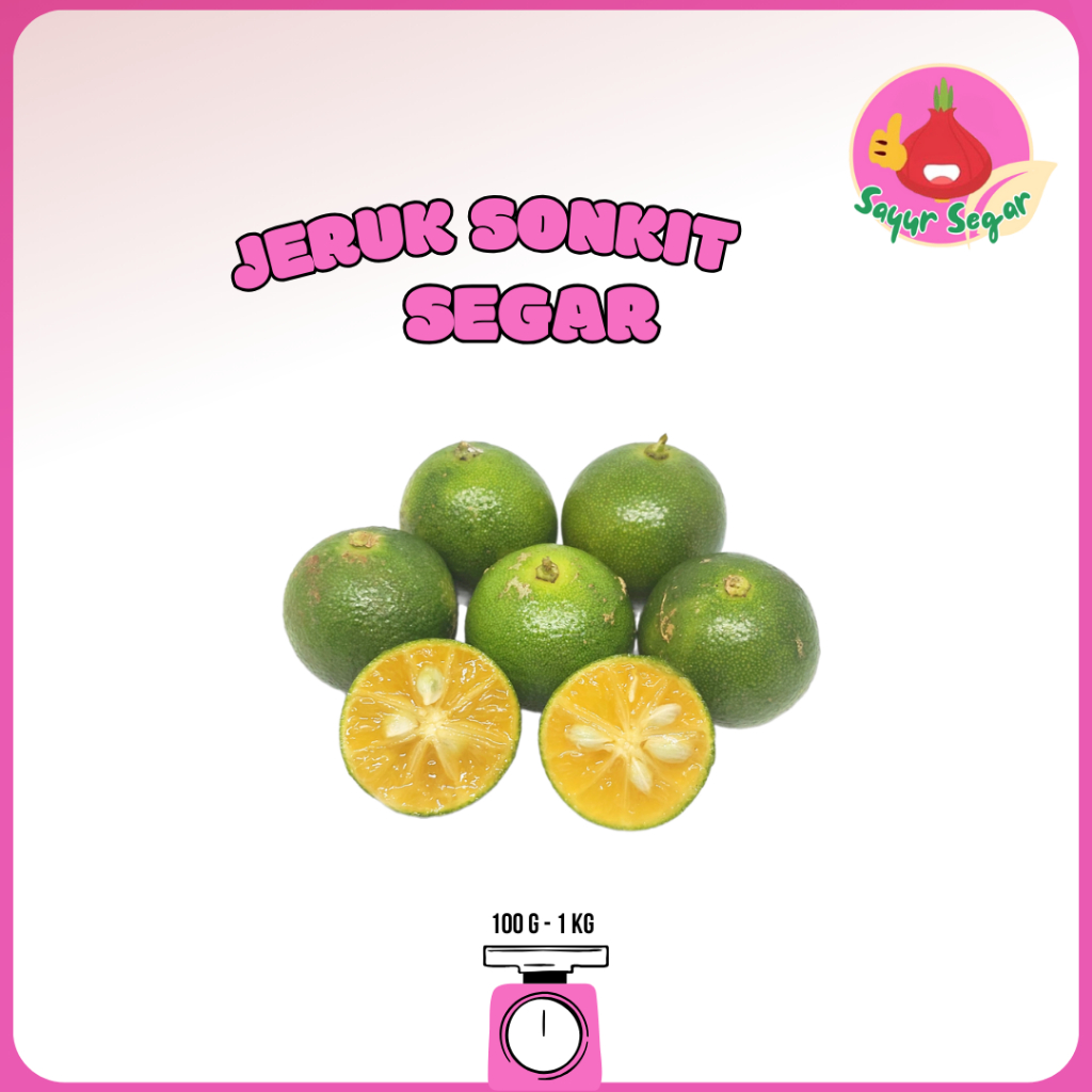 

Sayur Segar - Jeruk Sonkit Segar / Calamondin