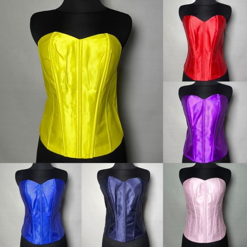 longtorso kebaya / longtorso satin resleting / bustier kebaya / kamisol satin / dalaman kebaya