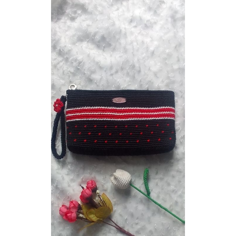 dompet hp rajut (handmade)