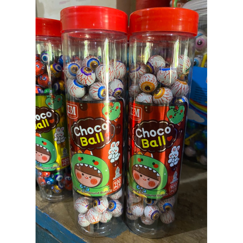 

Permen cokelat choco ball isi 100pcs