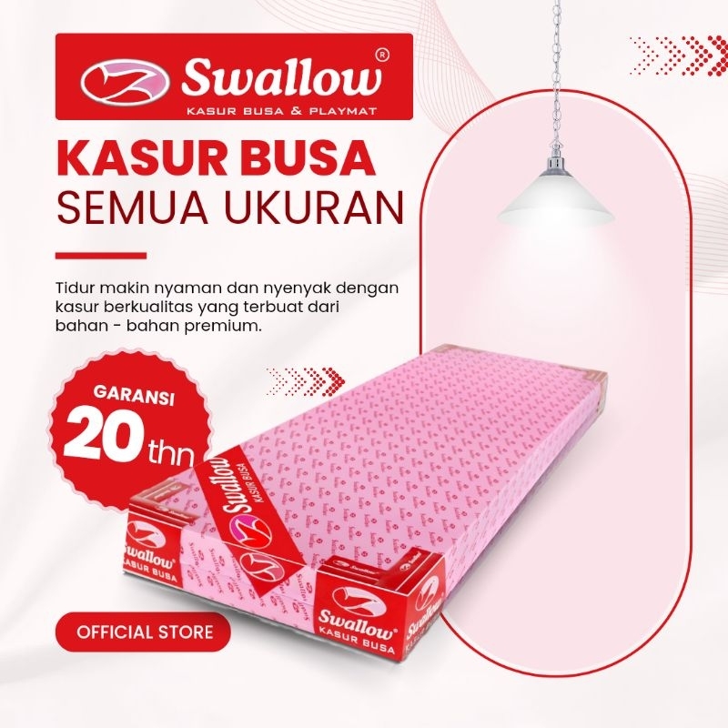 KASUR BUSA SWALLOW SEMUA UKURAN, GARANSI 20 THN