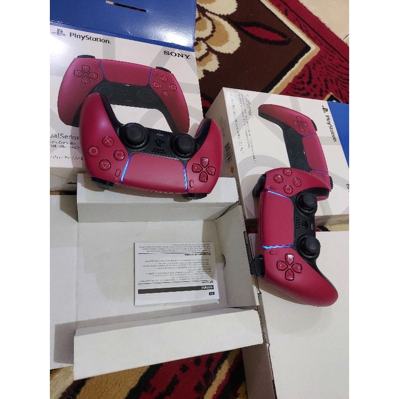stik ps5 ori mesin  red mulus istimewa