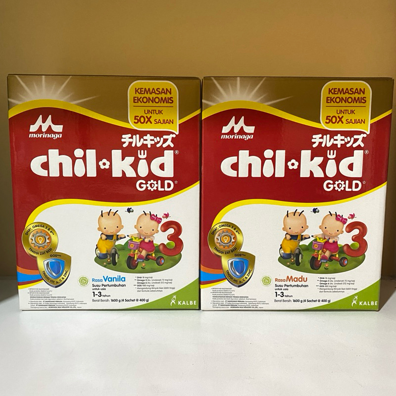 

Chilkid 3 madu 1,6kg/ vanilla 1,6kg
