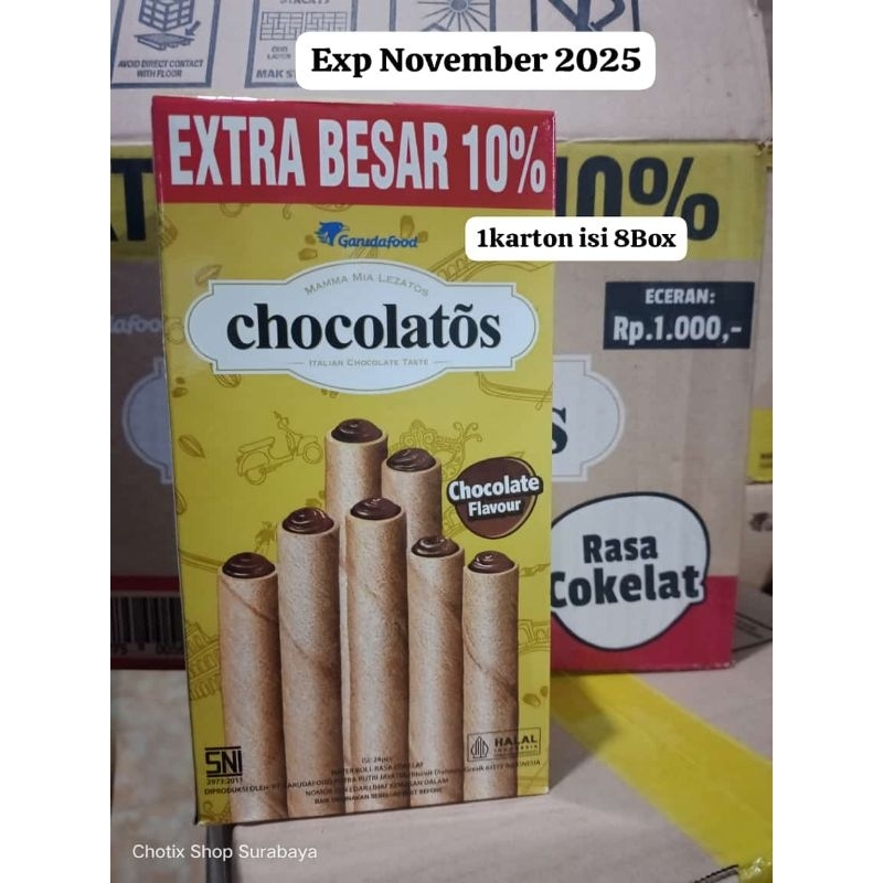 

chocolatos box kuning/astor chocolatos hitam