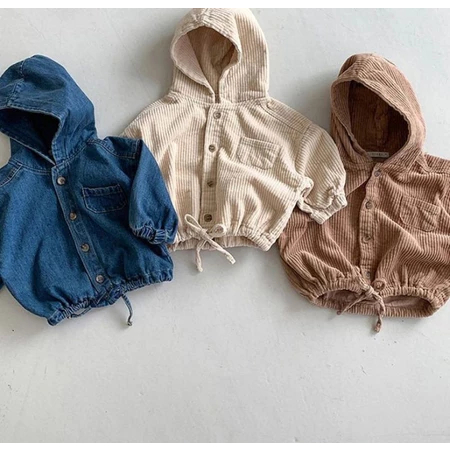 Jaket Serut CORDUROY Anak Usia 1 - 12TH Jaket KORDURY Unisek Cewek & Cowok