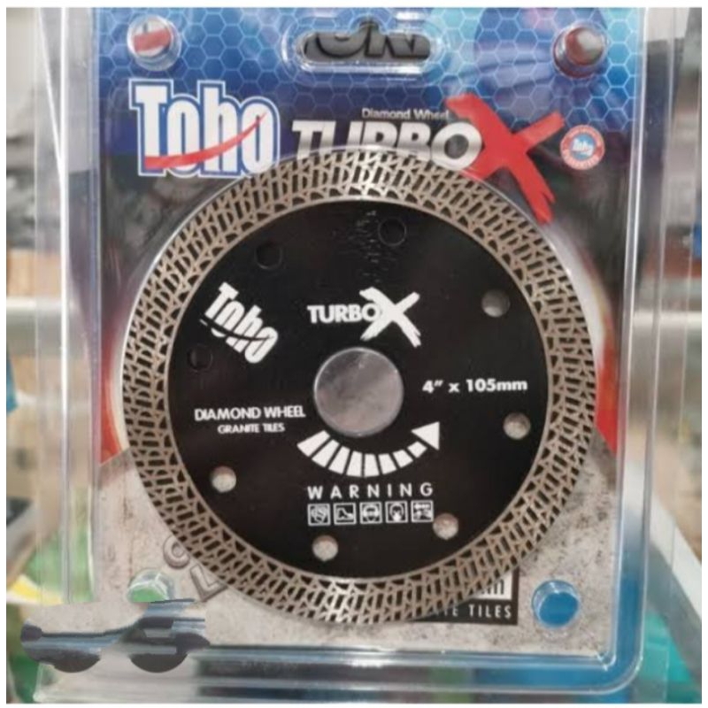 Mata pisau Granit Toho Turbo X 4" original