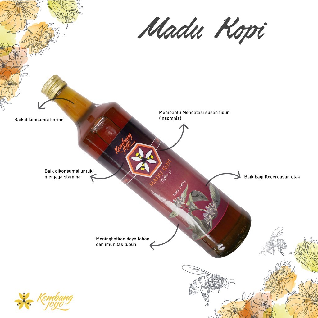

Madu Kopi Madu Kembang Joyo 900 gram 400 gram