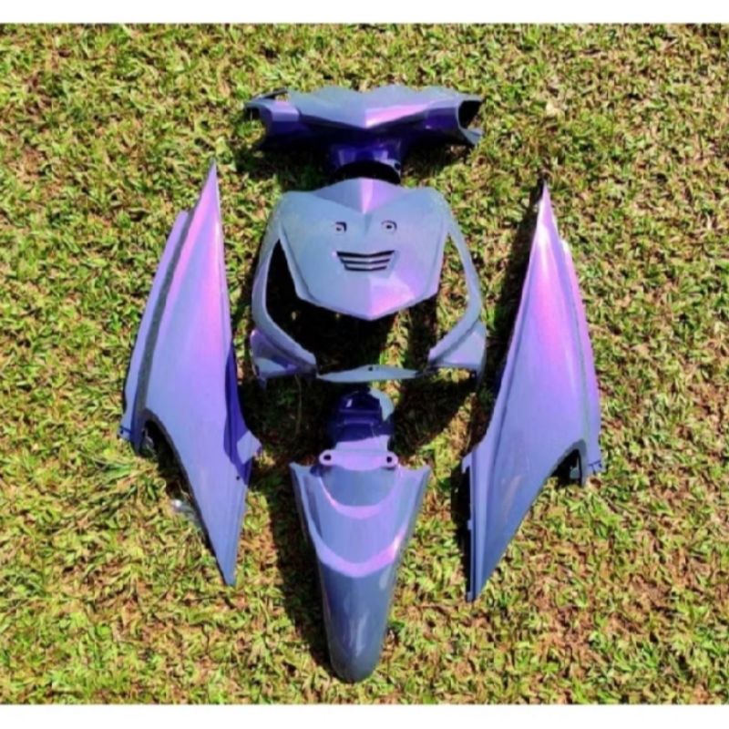 BODY HALUS HONDA BEAT KARBU WARNA BIRU LEMBAYUNG
