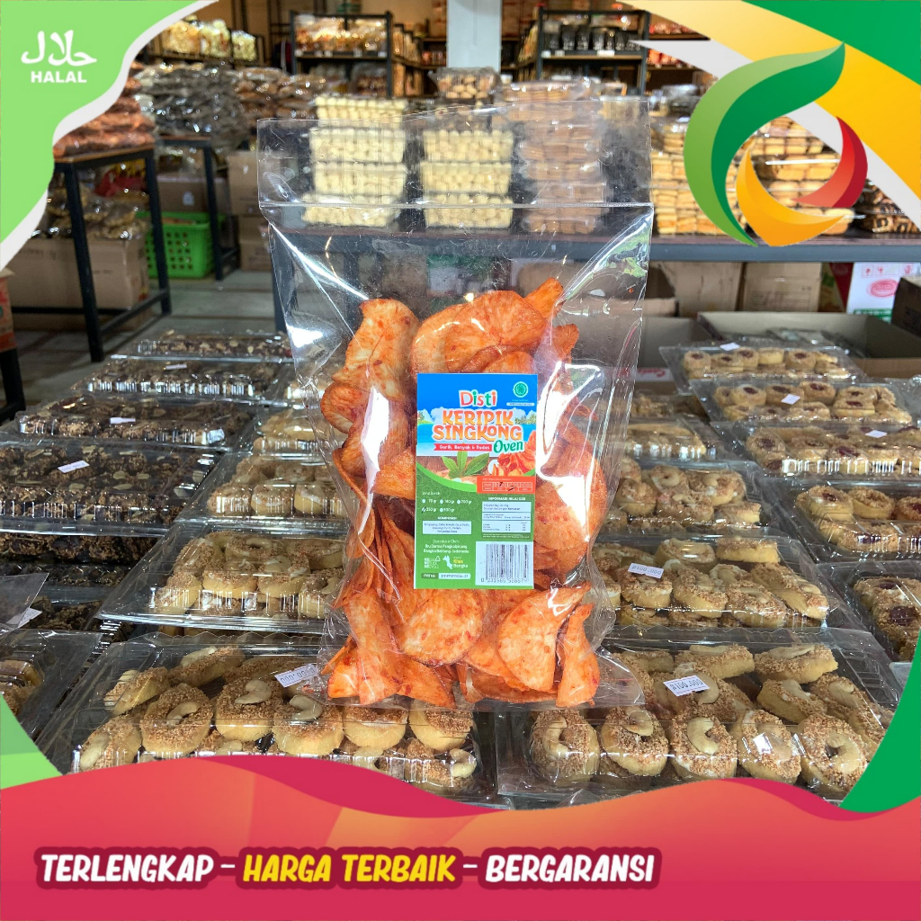 

Keripik Singkong Oven Pedas Manis Disti 250gr