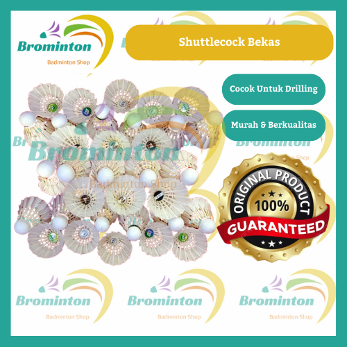 Shuttlecock Bekas / Kok Drilling Grade A / Kok Bekas Super