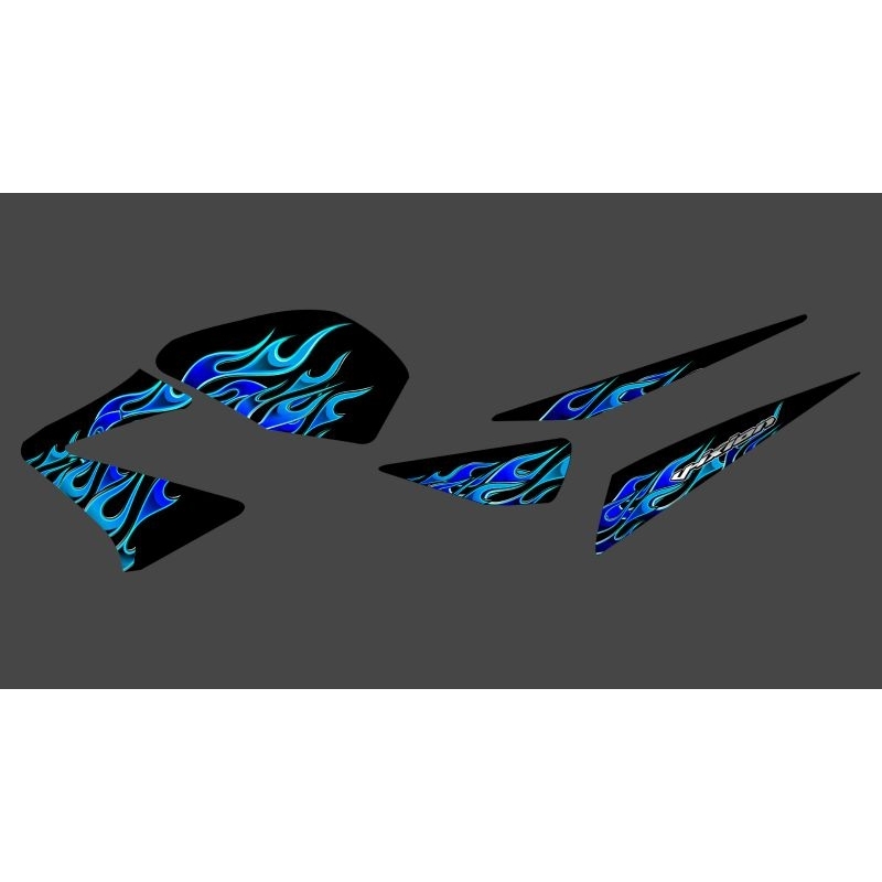 STRIPING TRANSPARAN YAMAHA VIXION OLD 150 DESAIN API