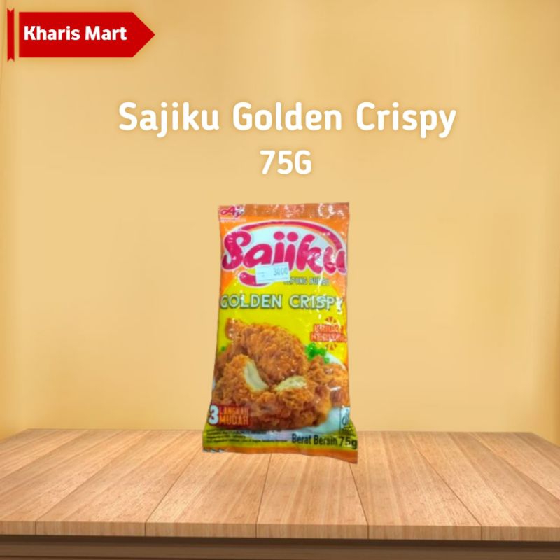 

Sajiku Tepung Bumbu Golden Crispy 75G