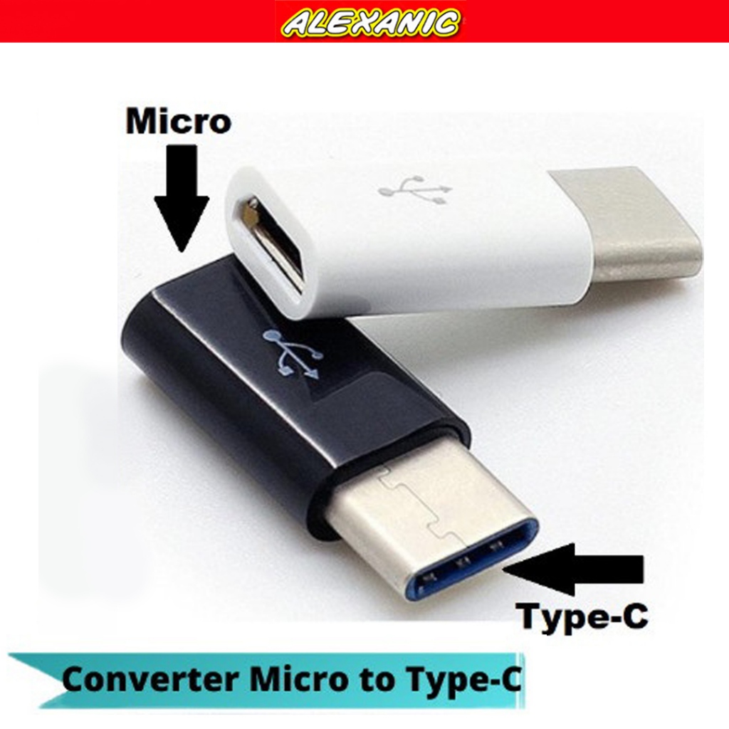 Converter Micro USB to Type C | Micro USB Female to type C Male