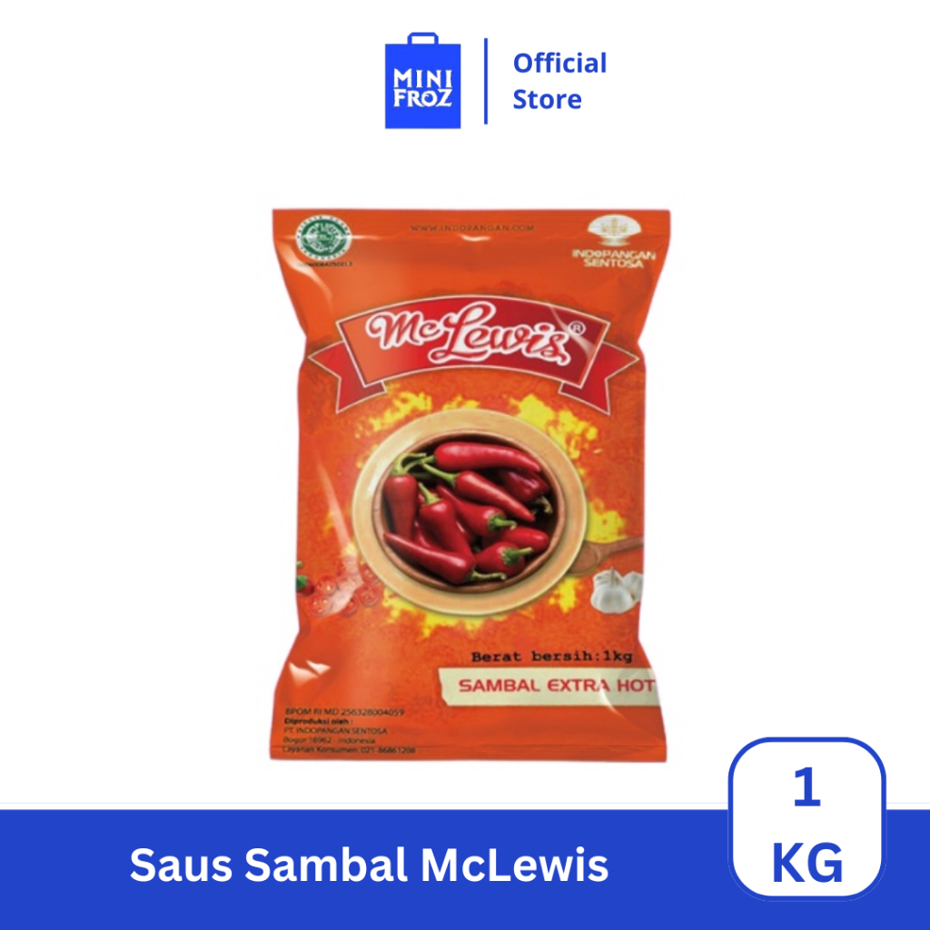 

Saus Extra Hot Mclewis 1 kg