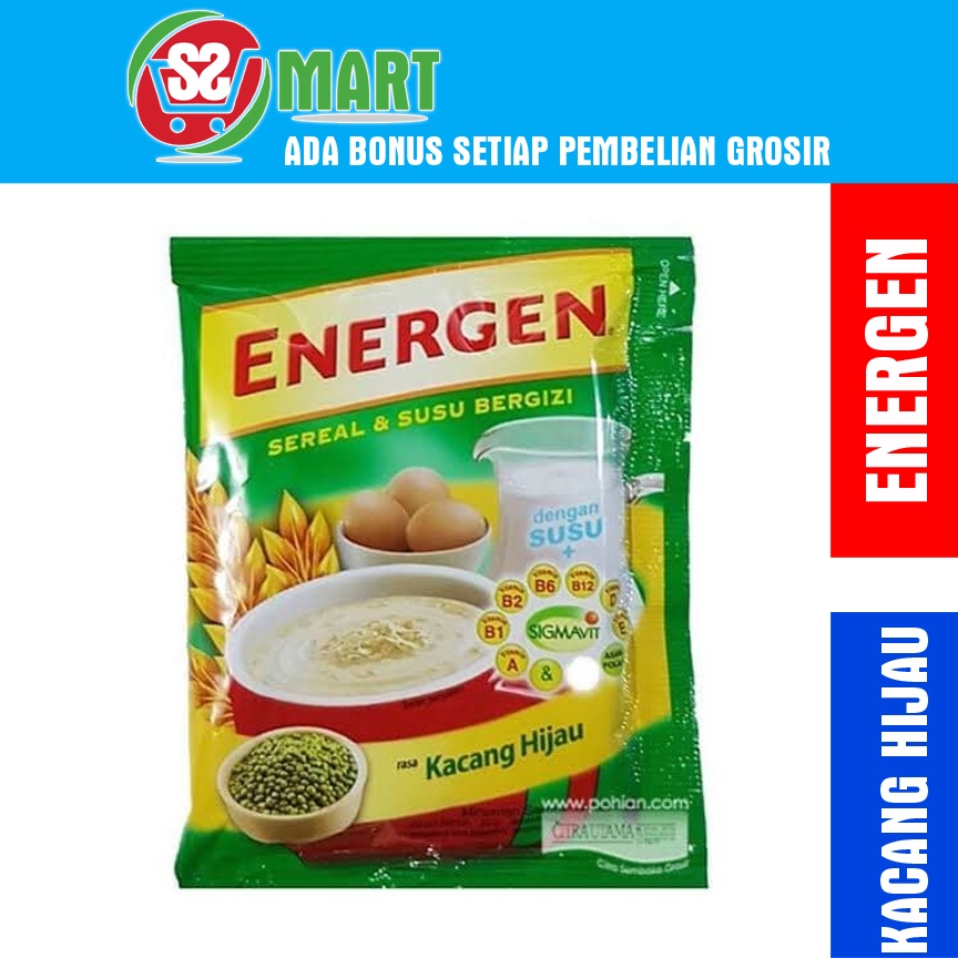 

Energen Susu&Sereal/10 Tersedia beberapa varian rasa yg dapat anda nikmati