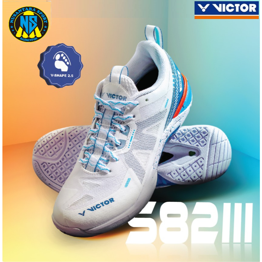 Sepatu Badminton VICTOR S82 III / S 82-III / S82III - AF
