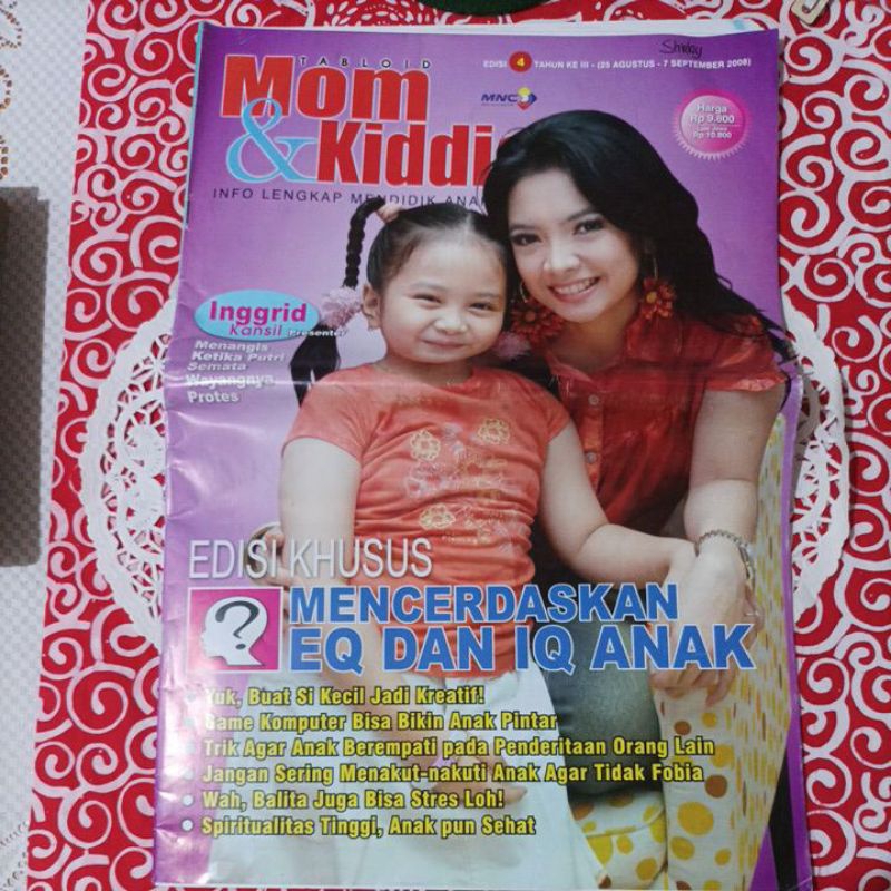 Tabloid bekas Mom & Kiddie edisi 4 (2008)