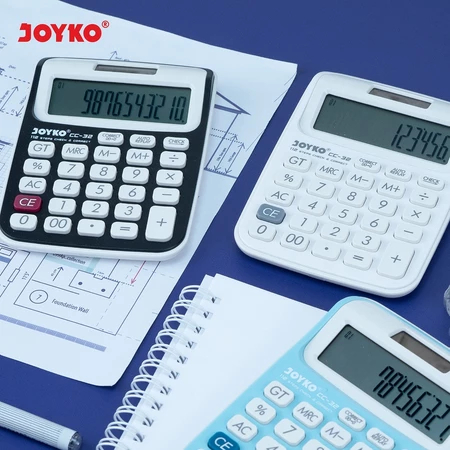 

[PCS] CALCULATOR KALKULATOR JOYKO CC-32 12 DIGITS CHECK CORRECT