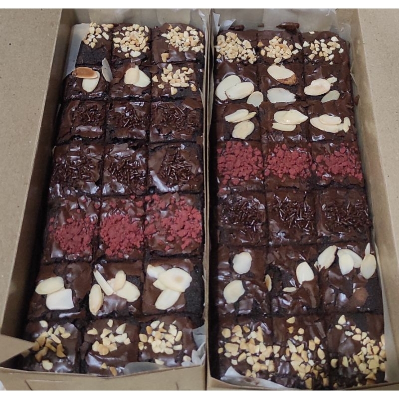 

brownies fudgy shiny crust premium