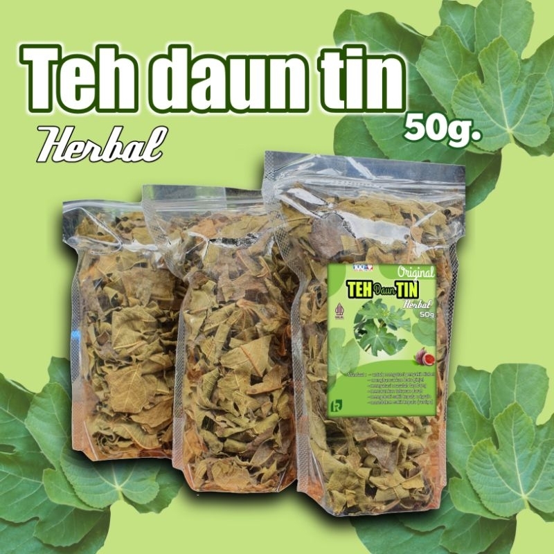 

TEH daun tin kering 50g.