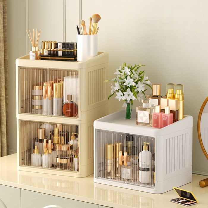 Kotak Laci Susun Plastik Premium / Rak Laci Tempat Kosmetik dan Alat Make up / Kotak Laci Plastik Me