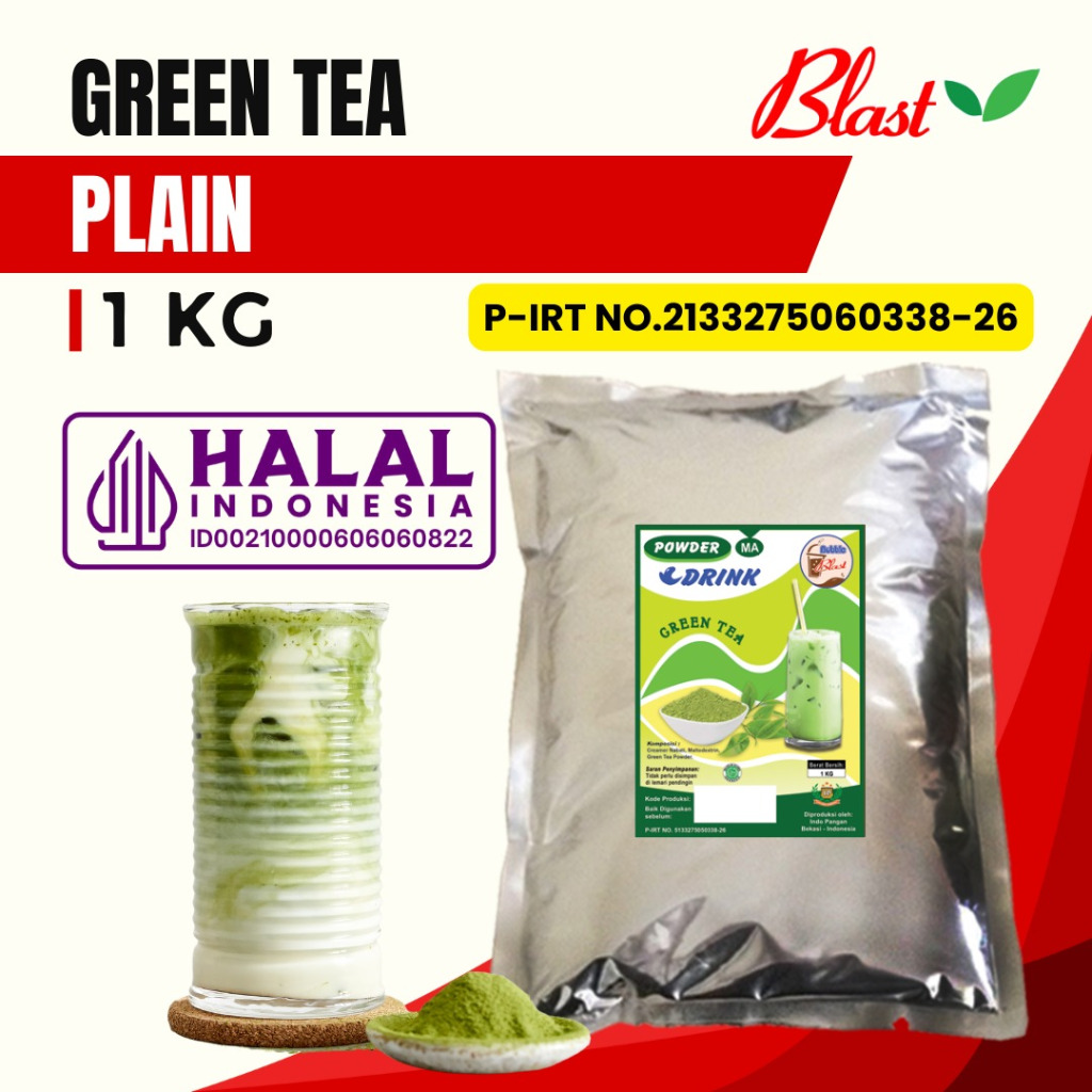 

MATCHA / GREEN TEA 1 KG - Bubuk Teh Hijau - Powder Drink Matcha - Bubuk Minuman