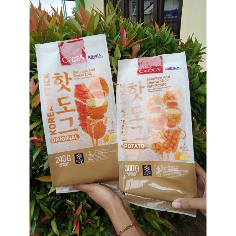 

Cedea Korea stick Corndog isi 3 halal Frozen Food