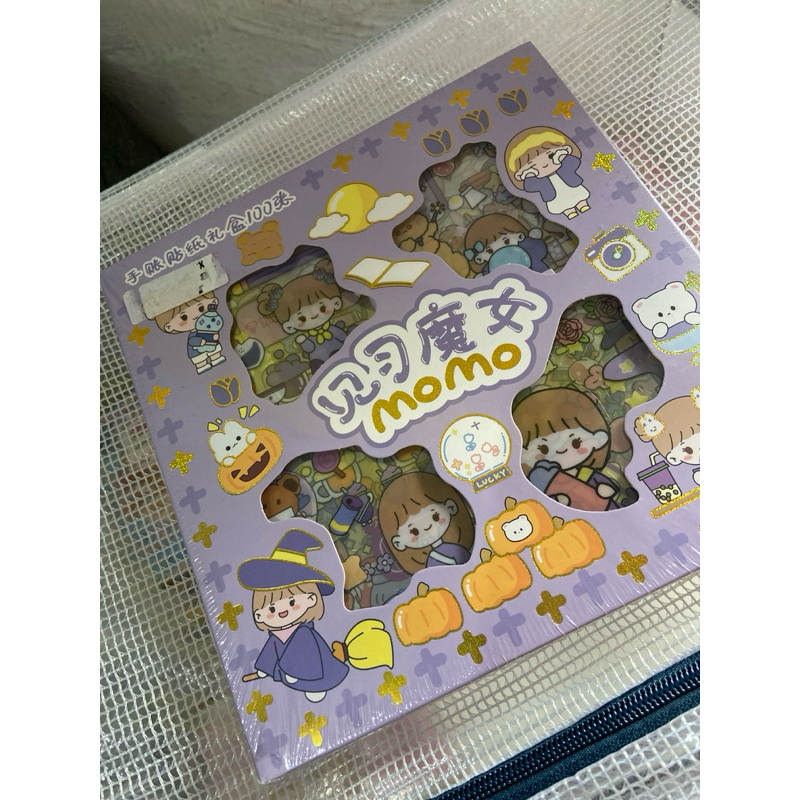 

0013 Purple Momo Sticker