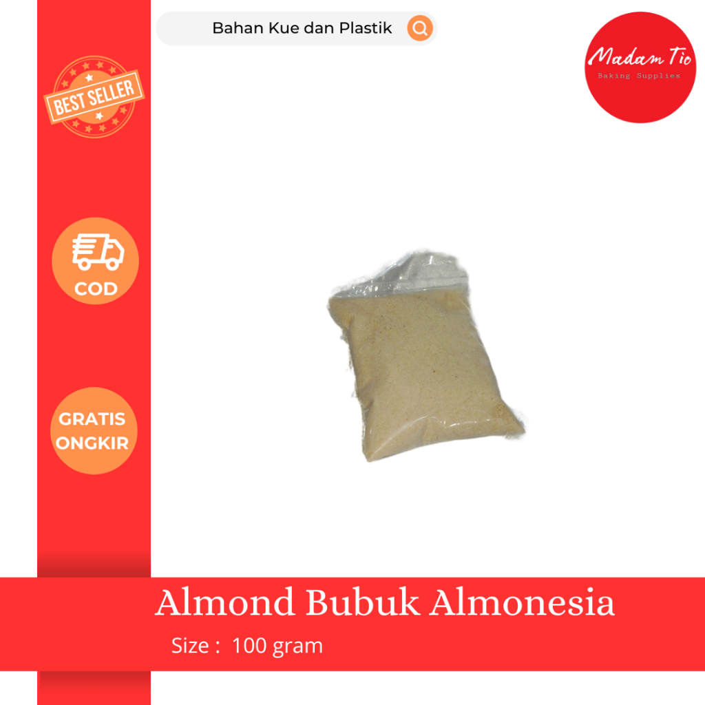 

Almond Bubuk Almonesia 100gram 1pcs