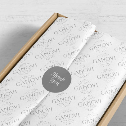 

Custom cetak kertas grease proof SMALL paper liner greaseproof wrap roti cake box kotak brownies 2 warna (1 blok)
