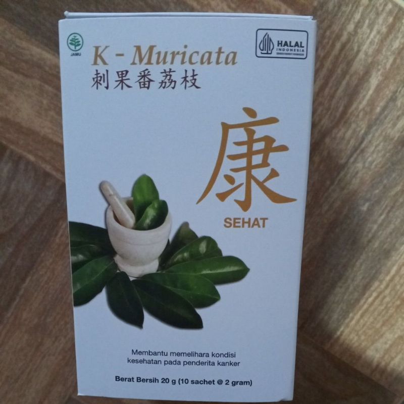 

K-Muricata obat herbal kanker 10 sachet