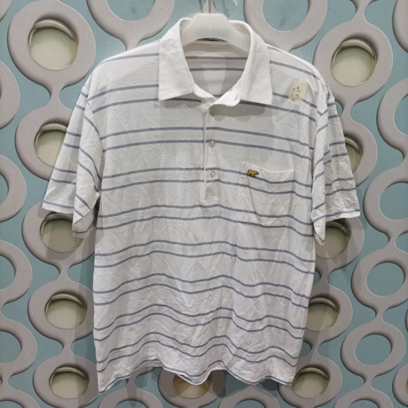 KAOS KRAH PRIA SECOND GOLDEN BEAR ORIGINAL SIZE M PZ077