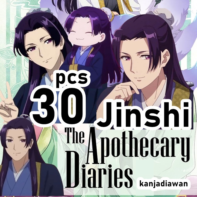 

Sticker Jinshi 30pcs The Apothecary Diaries