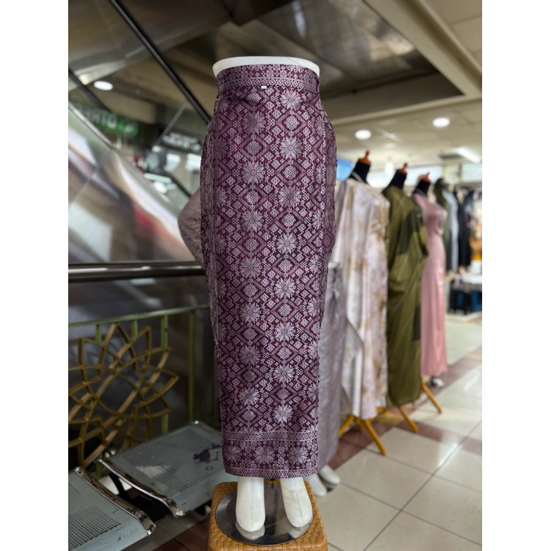 ROK SONGKET MODEL SPAN | ROK LANGSUNG JADI | SPAN TERBARU | ROK SERAGAMAN KONDANGAN