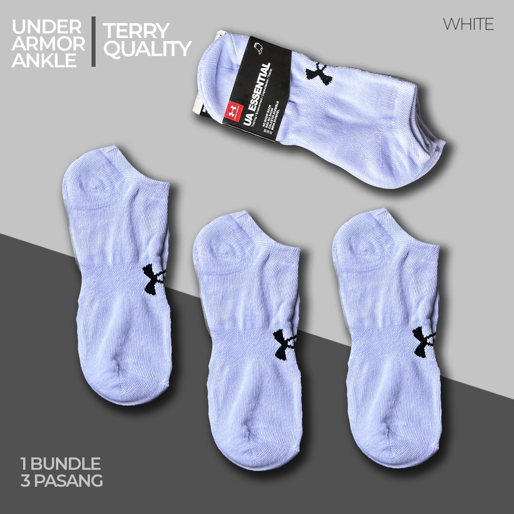 RB KAOS KAKI UNDER ARMOUR ESSENTIAL MATA KAKI OLAH RAGA