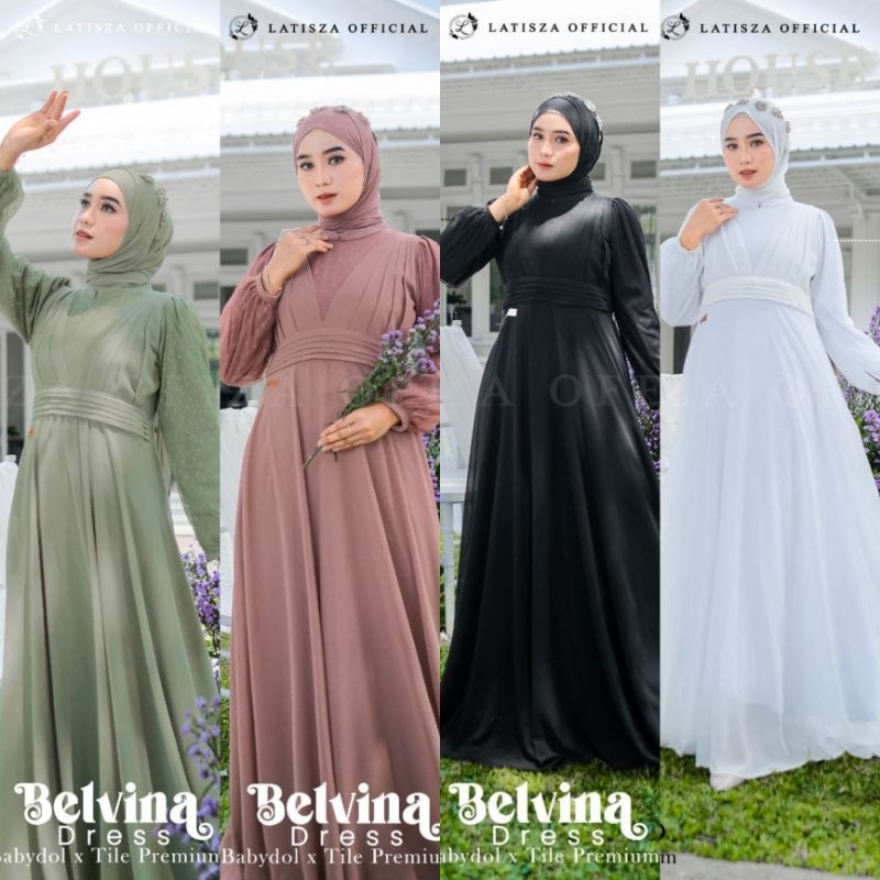 TEBUS MURAH GAMIS PESTA CERUTI LATISZA FULL FURING RAYON PREMIUM