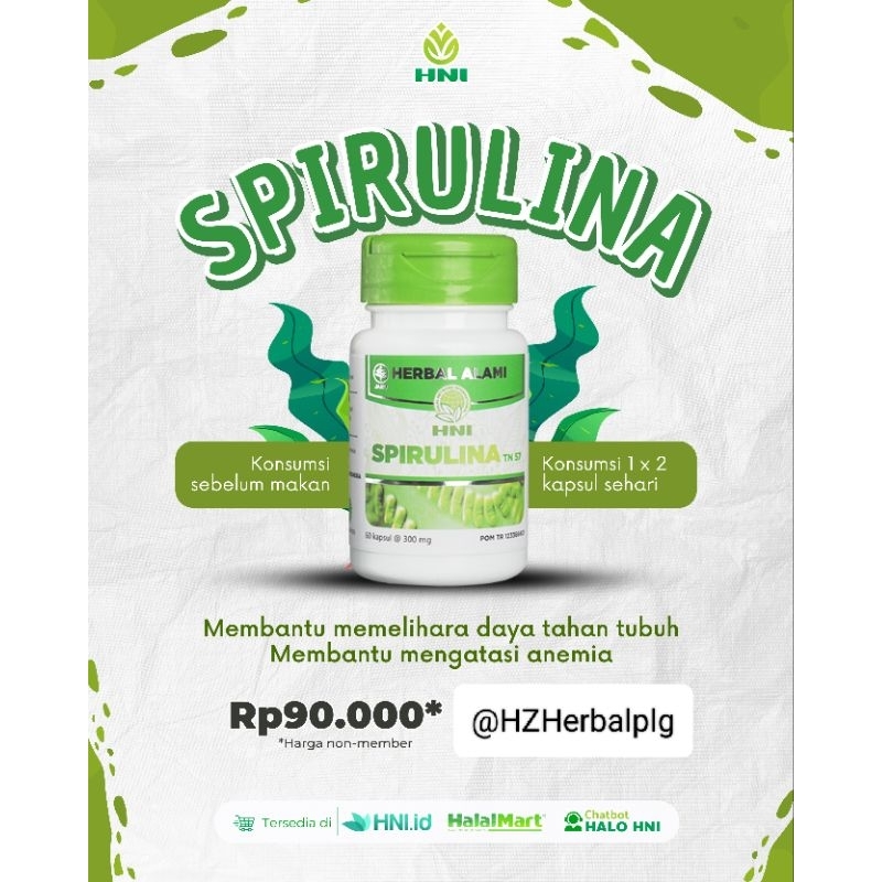 Spirulina HNI HPAI 100% ORIGINAL.