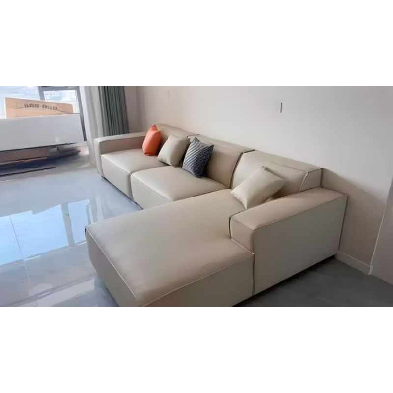 Sofa Leter L Ruang Tamu Mewah Kokoh