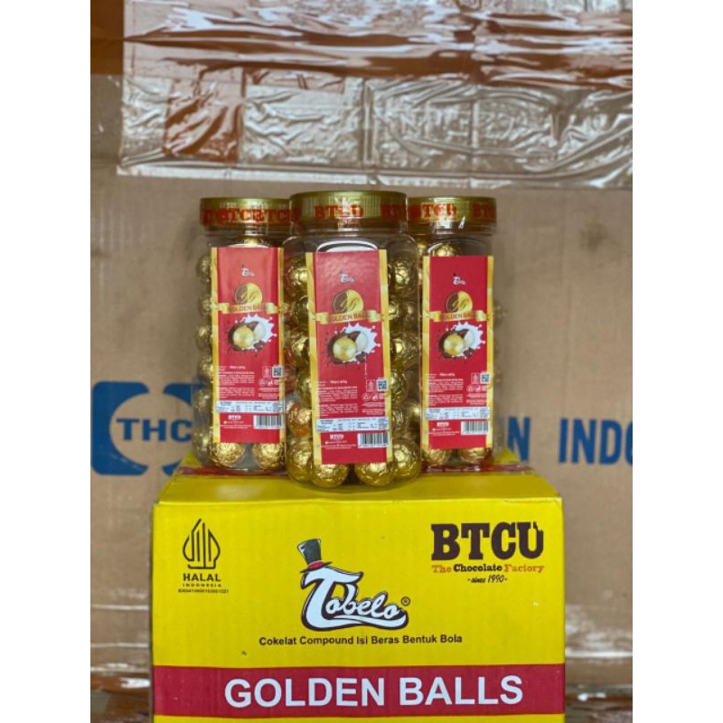 

golden balls btcu1karton isi 6toples ( jajan lebaran murah )