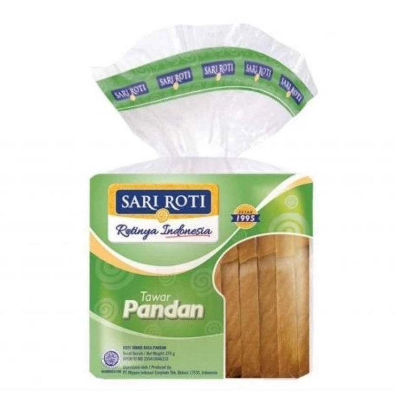 

Roti Tawar Pandan Sari Roti