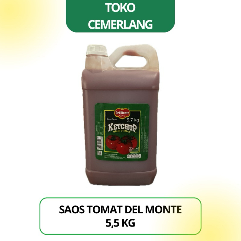 

Saus Tomat Del Monte 5,5 kg / galon