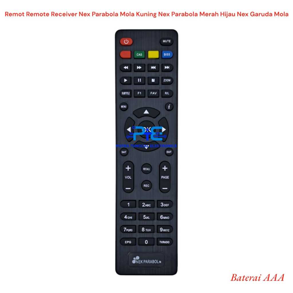 Remot Remote Receiver Nex Parabola Mola Kuning Nex Parabola Merah Hijau Nex Garuda Mola