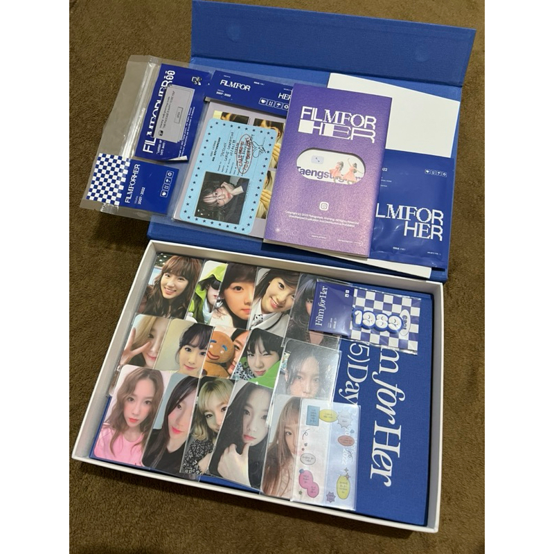 TAEYEON - Flying Petals Photobook “Film for Her” 15 Anniv (SNSD Girls Generation)