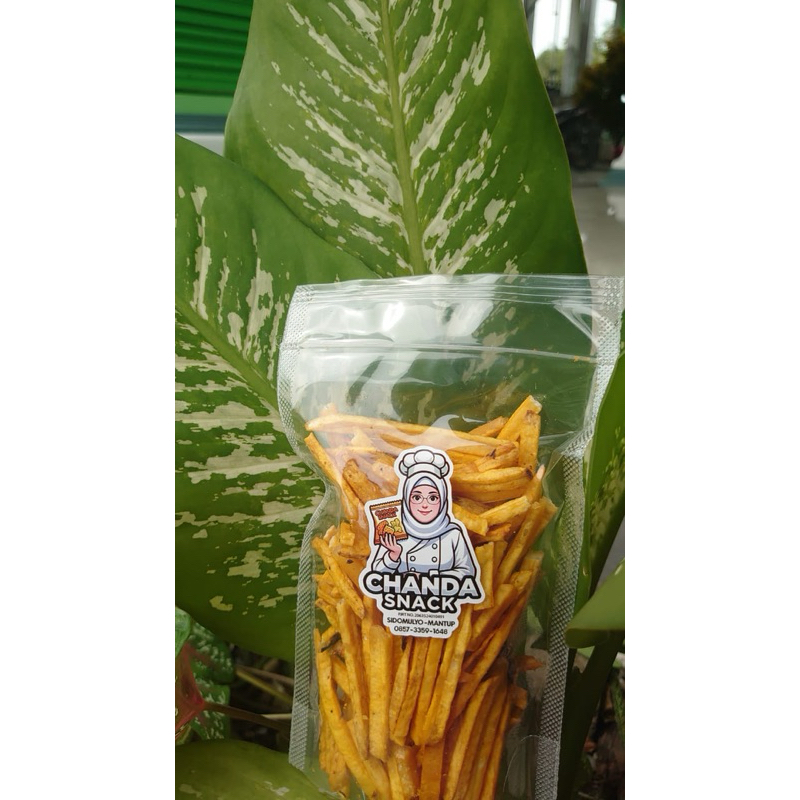 

[CHANDA SNACK] - 200 Gram Stick Talas dan Bidaran Keju