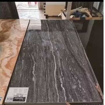 Granit 120x60 hitam motif granit lantai teras glossy