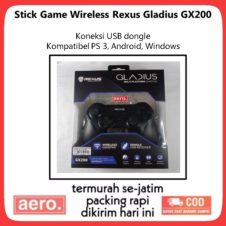 Stick Game Wireless Rexus Gladius GX200