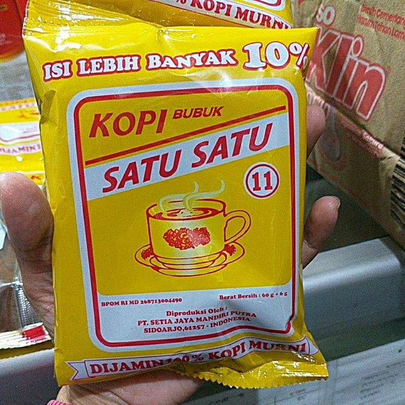 

Kopi Satu Satu 60gr Renceng