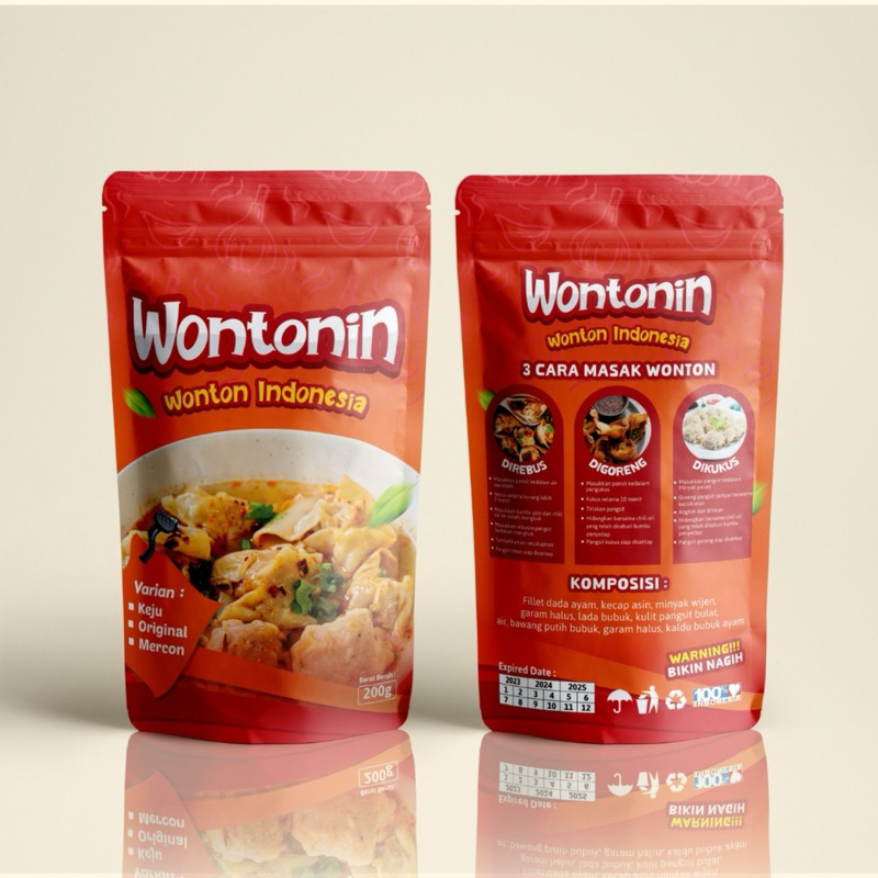 

paket bundling wonton mercon pangsit viral camilan