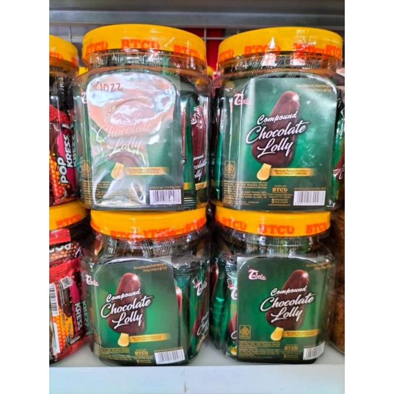 

BTCU Compound Chocolate Lolly toples
